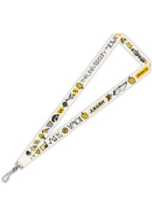 Iowa Hawkeyes Julia Gash Lanyard - Yellow