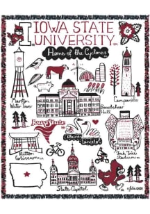 Iowa State Cyclones Julia Gash Tapestry Blanket