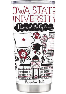 Iowa State Cyclones Julia Gash Stainless Steel Tumbler - Red