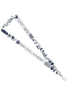 Penn State Nittany Lions Julia Gash Lanyard - Navy Blue