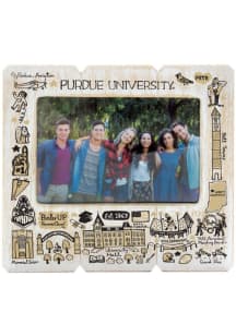 Purdue Boilermakers Julia Gash Picture Frame - Gold