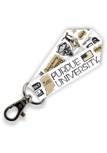 Purdue Boilermakers Julia Gash Keychain - Gold