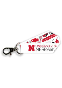 Nebraska Cornhuskers Julia Gash Keychain - Red