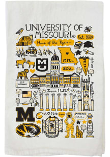 Missouri Tigers Julia Gash Natural Towel