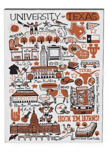Texas Longhorns Julia Gash Jumbo Magnet