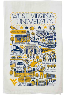 West Virginia Mountaineers Julia Gash Natural Towel
