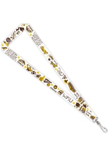 Western Michigan Broncos Julia Gash Satin Lanyard - Brown