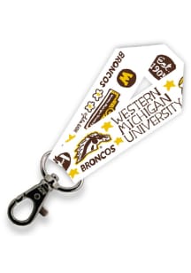 Western Michigan Broncos Julia Gash Keychain - Brown