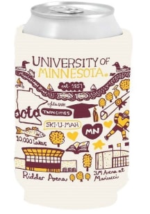 Minnesota Golden Gophers 12 oz Julia Gash Can Coolie - Maroon