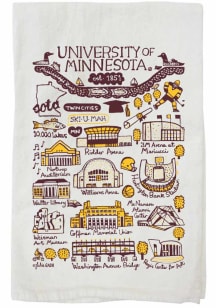 Minnesota Golden Gophers Julia Gash Natural Towel