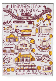 Minnesota Golden Gophers Julia Gash Jumbo Magnet