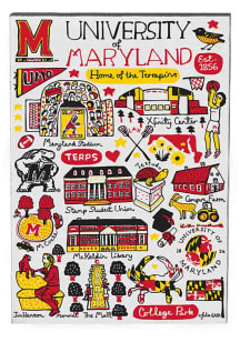 Maryland Terrapins Julia Gash Jumbo Magnet