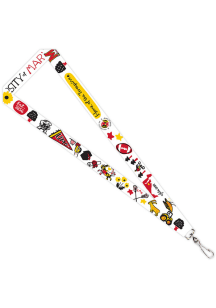 Maryland Terrapins Julia Gash Satin Lanyard - Red