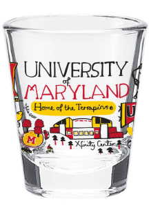 Maryland Terrapins Julia Gash Shot Glass