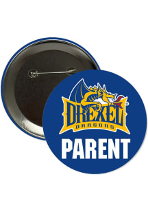 Drexel Dragons 3" Parent Button - Navy Blue