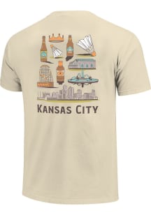Kansas City Ivory Kansas City Short Sleeve Fashion T Shirt