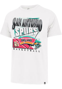 47 San Antonio Spurs White Regional Short Sleeve Fashion T Shirt