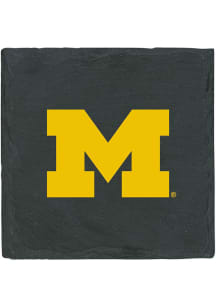 Michigan Wolverines Slate 4 Pack Coaster - Black