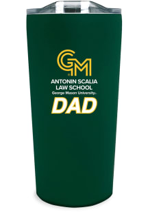 George Mason University 18oz Soft Touch Dad Law Stainless Steel Tumbler - Green