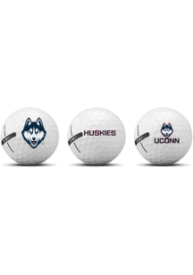 UConn Huskies 3 Pack Golf Balls