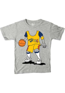 Wes and Willy Drexel Dragons Toddler Grey Basketball Short Sleeve T-Shirt