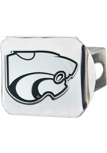 K-State Wildcats Logo Chrome Car Accessory Hitch Cover