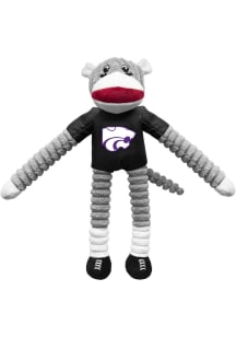 K-State Wildcats Sock Monkey Pet Toy