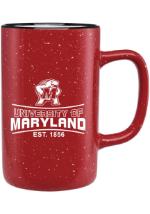 Maryland Terrapins Tall Camper Ceramic Mug - Red