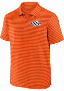 Oklahoma State Cowboys Mens Orange Victory Calls Short Sleeve Polo