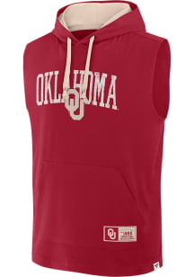 Oklahoma Sooners Cardinal Limitless Potential Short Sleeve Hoods