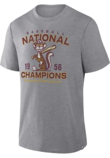 Minnesota Golden Gophers Maroon Distressed Vintage Short Sleeve Fashion T Shirt