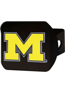 Michigan Wolverines Black Logo Car Accessory Hitch Cover