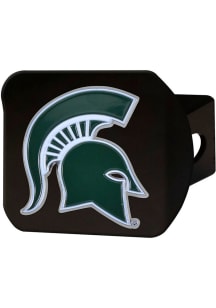Michigan State Spartans Black Car Accessory Hitch Cover