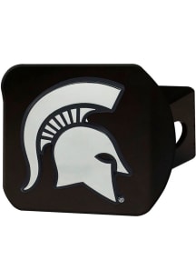 Michigan State Spartans Black Graphic Car Accessory Hitch Cover