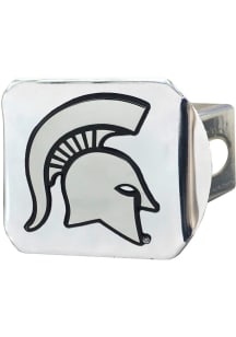 Michigan State Spartans Chrome Car Accessory Hitch Cover