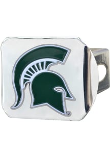 Michigan State Spartans Chrome Style Car Accessory Hitch Cover