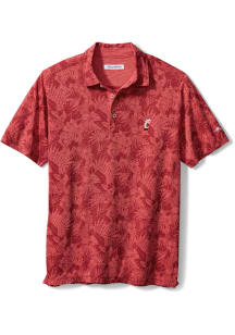 Tommy Bahama Cincinnati Bearcats Mens Red Palmetto Short Sleeve Fashion Polo