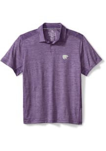 Tommy Bahama K-State Wildcats Mens Purple Delray Short Sleeve Fashion Polo