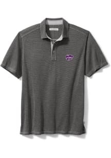 Tommy Bahama K-State Wildcats Mens Grey Sport Paradiso Cove Short Sleeve Fashion Polo
