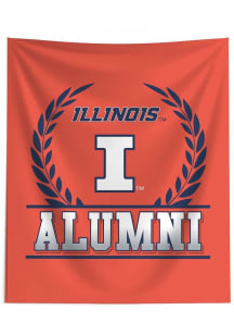 Illinois Fighting Illini Alumni 50x60 Tapestry Blanket