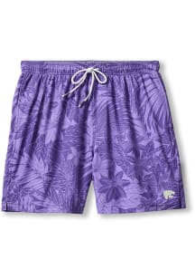 Tommy Bahama K-State Wildcats Mens Purple Sport Naples Swim Trunks