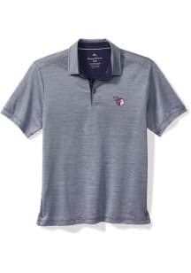 Tommy Bahama Cleveland Guardians Mens Navy Blue SPORT SAN RAPHAEL POLO Short Sleeve Fashion Polo