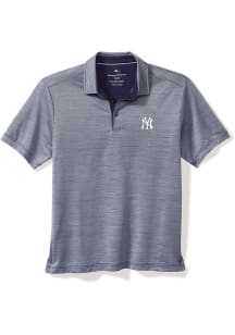 Tommy Bahama New York Yankees Mens Navy Blue SPORT SAN RAPHAEL POLO Short Sleeve Fashion Polo