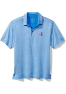 Tommy Bahama Minnesota Twins Mens Light Blue SPORT SAN RAPHAEL POLO Short Sleeve Fashion Polo