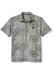 Tommy Bahama Baylor Bears Mens Grey Sport Delray Fresco Short Sleeve Fashion Polo