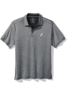 Tommy Bahama Cincinnati Bearcats Mens Black Sport San Raphael Short Sleeve Fashion Polo