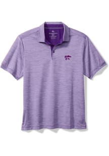 Tommy Bahama K-State Wildcats Mens Purple Sport San Raphael Short Sleeve Fashion Polo