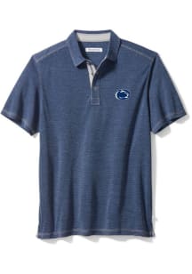 Tommy Bahama Penn State Nittany Lions Mens Navy Blue Sport Paradiso Cove Short Sleeve Fashion Polo