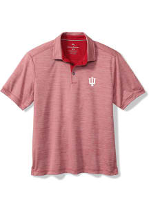 Tommy Bahama Indiana Hoosiers Mens Cardinal SPORT SAN RAPHAEL Short Sleeve Fashion Polo