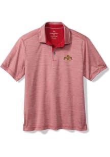 Tommy Bahama Iowa State Cyclones Mens Red SPORT SAN RAPHAEL Short Sleeve Fashion Polo